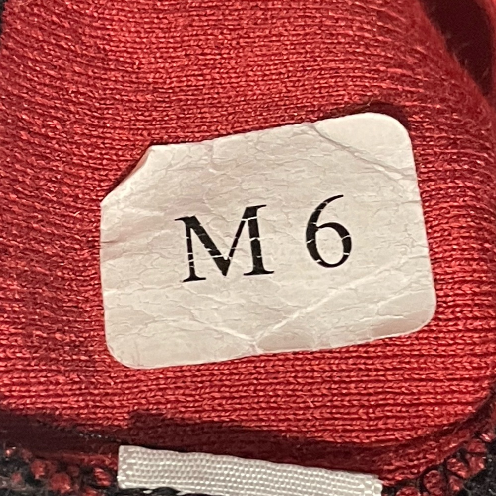 ST JOHN XL Mint Julep Cinnabar Black Caviar Colorblock Sleeveless Wool Knit Tank - Picture 13 of 15